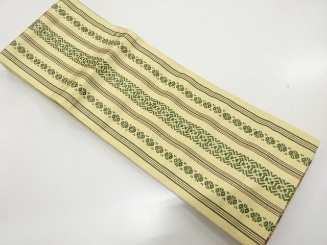  本場筑前博多　リバーシブル半幅帯
